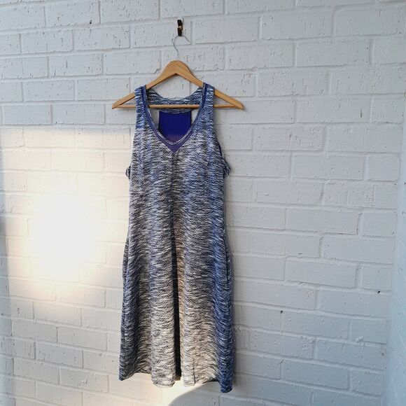 MPG Leisure Tennis Golf Dress Shelf Bra Halter Mesh Racer Back Athletic Sz:L - Picture 1 of 9